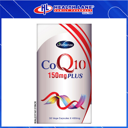LIFESENZE COQ10 150MG PLUS (30'S)