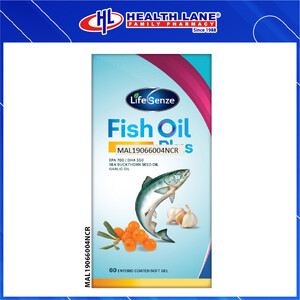 LIFESENZE FISH OIL 1400MG PLUS (60'S)