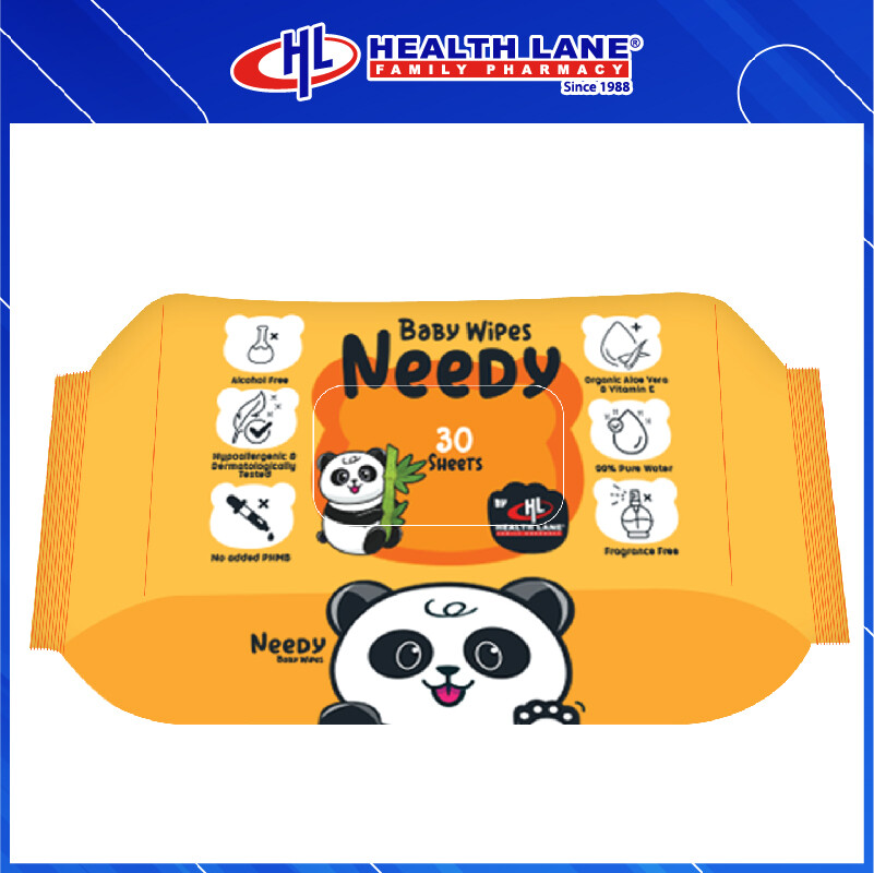 NEEDY BAYI TISSUE LEMBAP TANPA BAU (30'S)