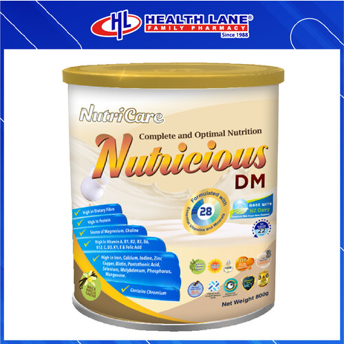 HLP NUTRICARE NUTRICIOUS DM (800G)