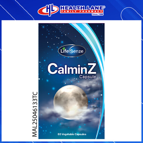 HLP LIFESENZE CALMINZ CAPSULE 60'S