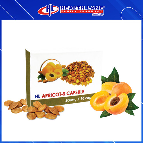 HLP APRICOT-S CAPSULE 500MG (30'S)