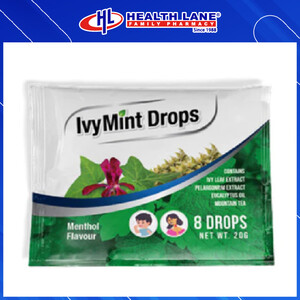 HLP IVYMINT DROPS (MENTHOL) (8'S)