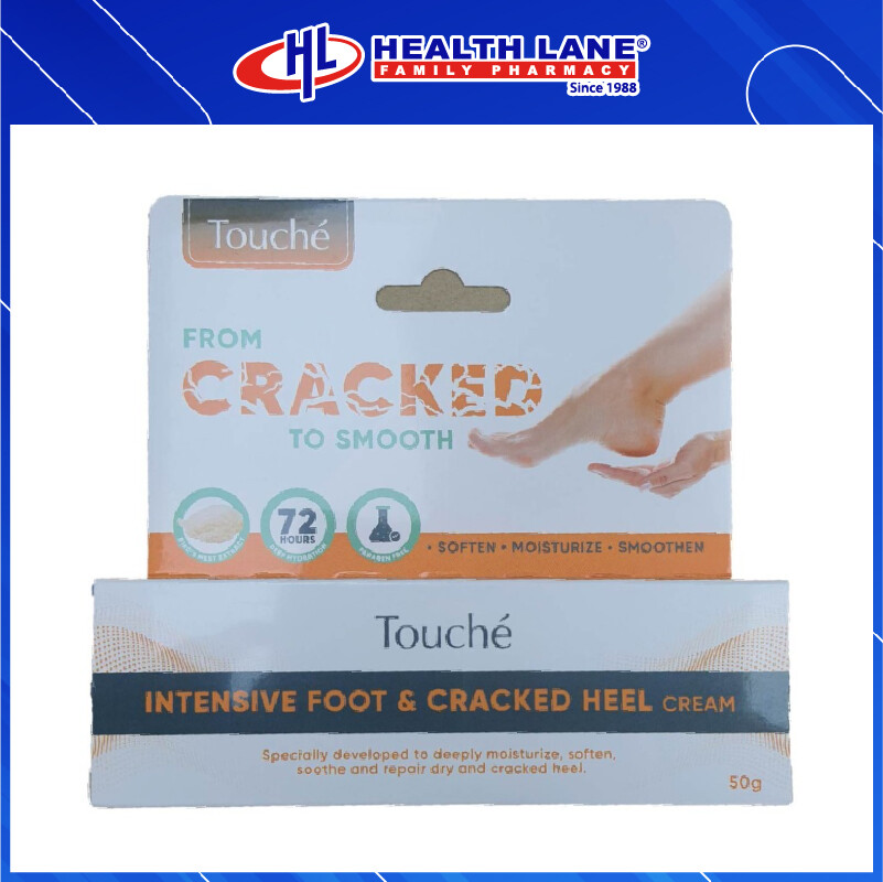 HLP TOUCHE INTENSIVE FOOT & CRACKED HEEL CREAM (50G)