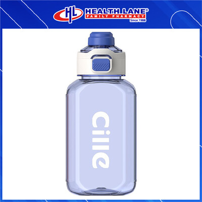 CILLE TRITAN BOTTLE WITH LOCK 1.15L - BLUE