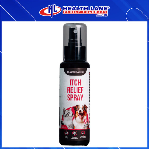 OMEGA PETS ITCH RELIEF SPRAY 100ML