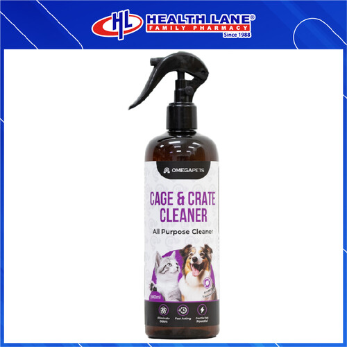 OMEGA PETS CAGE & CRATE CLEANER 500ML