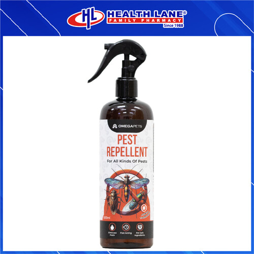 OMEGA PETS PEST REPELLENT SPRAY 500ML