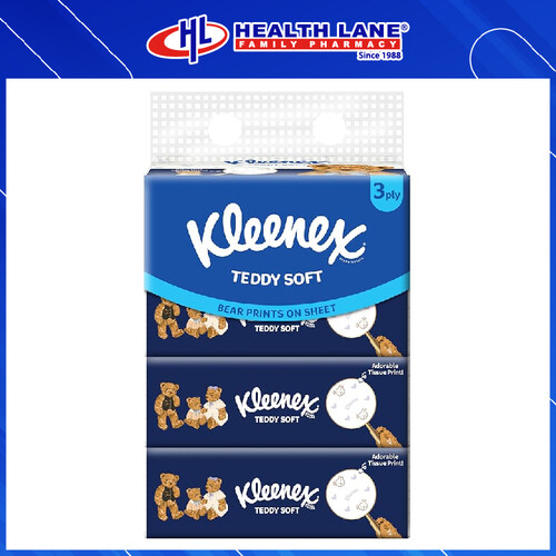 KLEENEX 3 PLY TEDDY SOFT 100'S