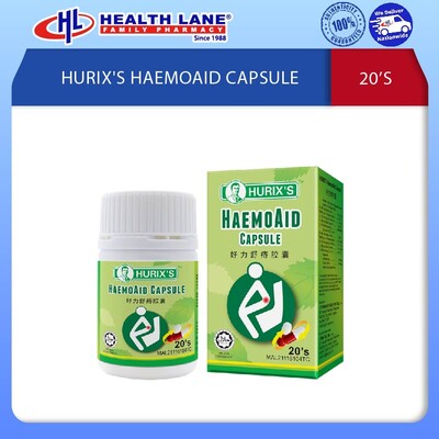 HURIX'S HAEMOAID CAPSULE 20'S