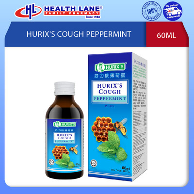 HURIX'S COUGH PEPPERMINT (60ML)