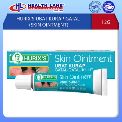 HURIX'S UBAT KURAP GATAL (SKIN OINTMENT) (12GM)