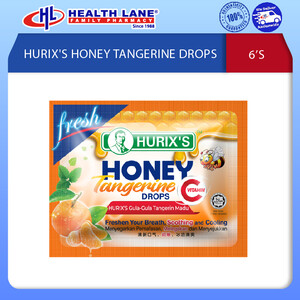 HURIX'S HONEY TANGERINE DROPS (6'S)