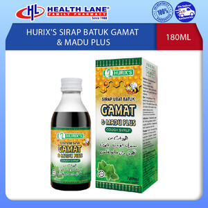 HURIX'S SYRUP BATUK GAMAT & MADU PLUS (180ML)
