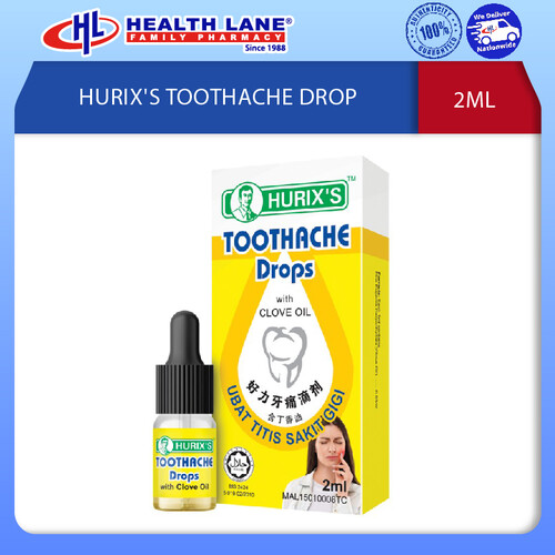 Hurix's Toothache Drop 2ml