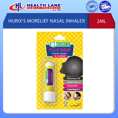 HURIX'S MORELIEF NASAL INHALER (2ML)