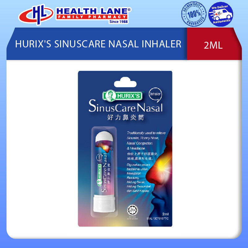 HURIX'S SINUSCARE NASAL INHALER (2ML)