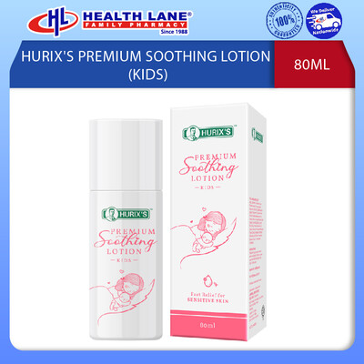 HURIX'S PREMIUM SOOTHING LOSYEN (KIDS) 80ML