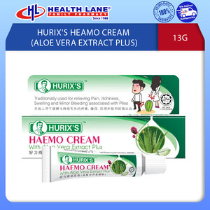 HURIX'S HEAMO CREAM (ALOE VERA EXTRACT PLUS) (13G)
