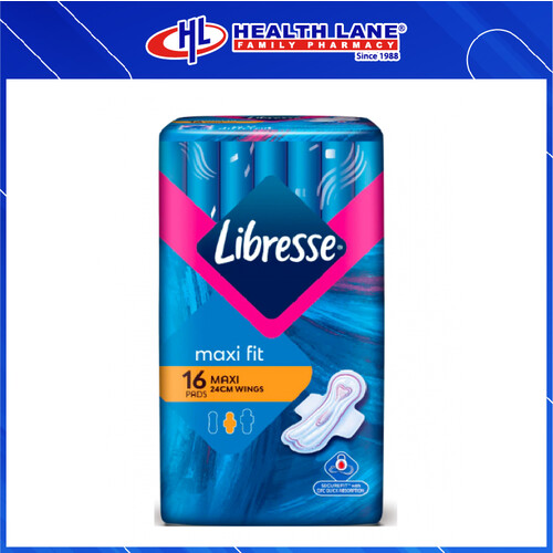 LIBRESSE MAXI WINGS 16'S