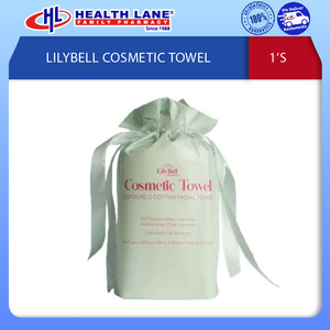 LILYBELL COSMETIC TOWEL 80'S