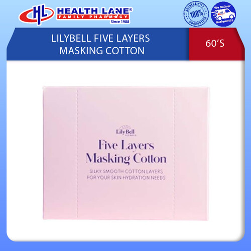 LILYBELL FIVE LAYERS MASKING COTTON 60'S