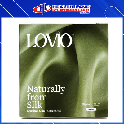 LOVIO SENSITIVE SKIN PANTYLINERS (20'S)
