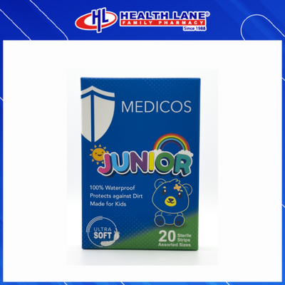 MEDICOS WOUND CARE PLASTERS - JUNIOR 20'S 