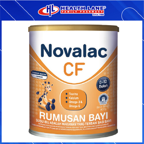 NOVALAC CF (0-12 MTHS) (800G)