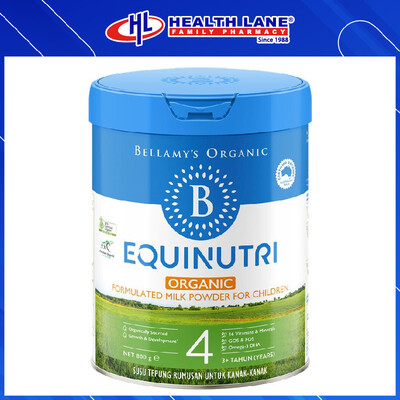 BELLAMY'S ORGANIC STEP 4 EQUINUTRI JUNIOR MILK DRINK 800G