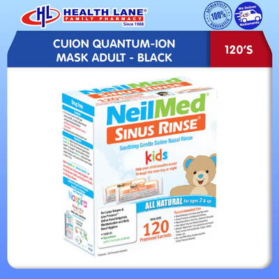 NEILMED SINUS RINSE PAEDIATRIC PREMIXED SACHETS 120'S