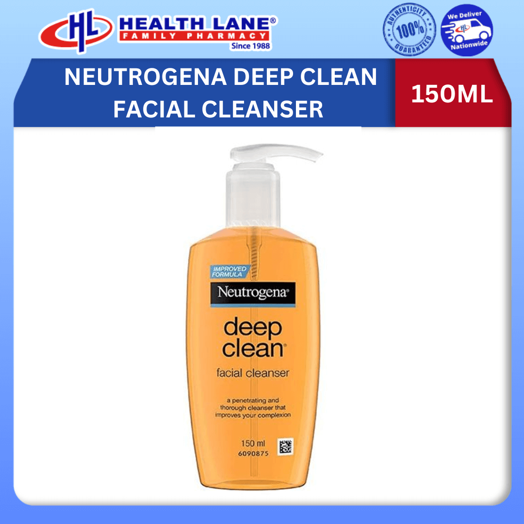 NEUTROGENA DEEP CLEAN FACIAL CLEANSER 150ML 