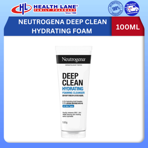 NEUTROGENA DEEP CLEAN MOISTURISING FOAM 100ML