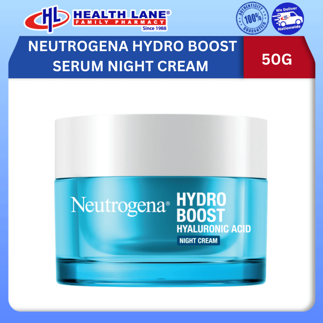 NEUTROGENA HYDRO BOOST SERUM NIGHT CREAM 50G