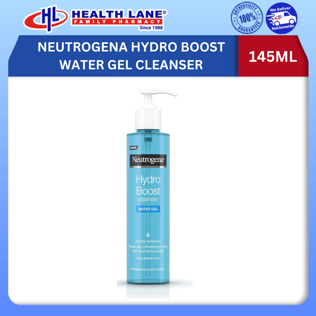 NEUTROGENA HYDRO BOOST WATER GEL PENCUCI 145ML 
