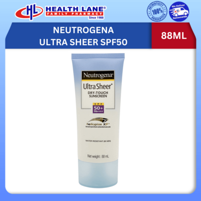 NEUTROGENA ULTRA SHEER SPF50 88ML 