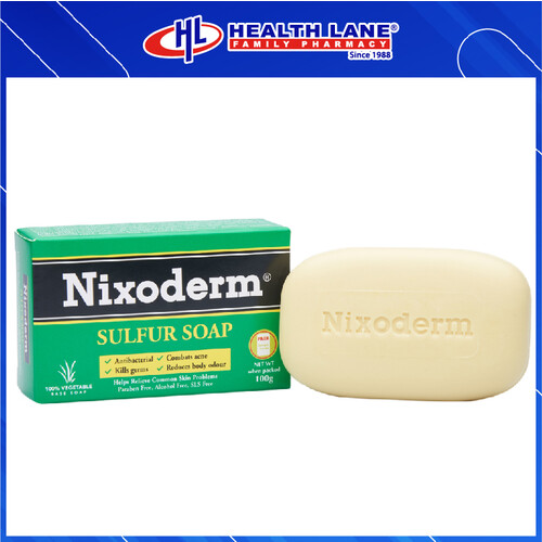 NIXODERM SULFUR 10% SOAP (100G)