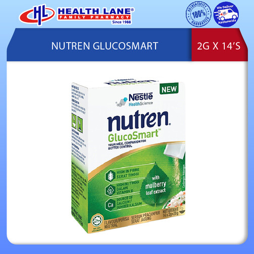 NUTREN GLUCOSMART 14 X 2G