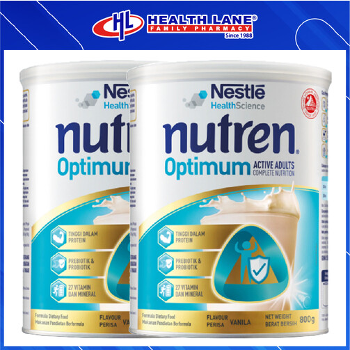 NUTREN OPTIMUM SCOOP VANILLA (800Gx2)