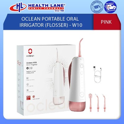 OCLEAN PORTABLE ORAL IRRIGATOR (FLOSSER) W10 - PINK