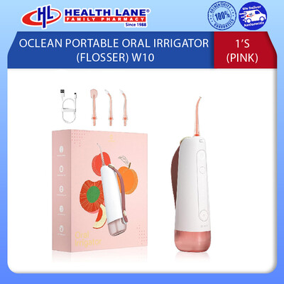 OCLEAN PORTABLE ORAL IRRIGATOR (FLOSSER) W10 - PINK