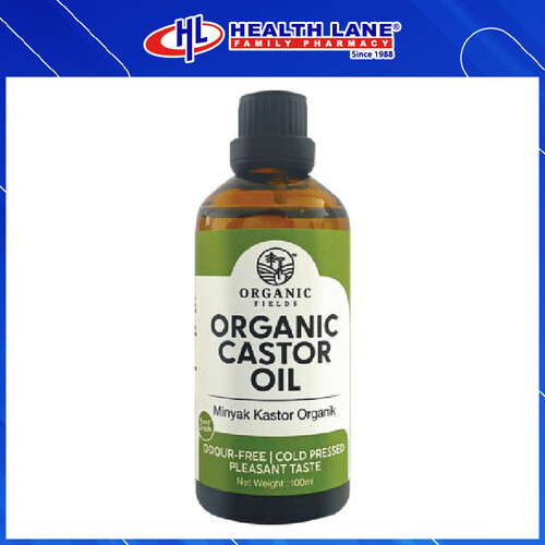 ORGANIC FIELDS CASTOR OIL 100ML