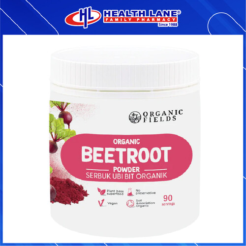 ORGANIC FIELDS BEETROOT SERBUK 180G