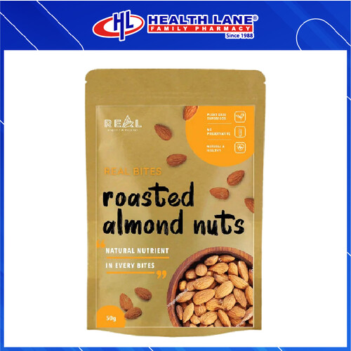 ORGANIC FIELDS ALMOND NUTS 50G