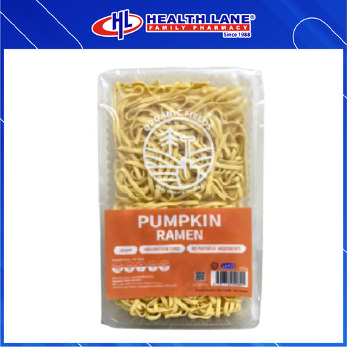ORGANIC FIELDS PUMPKIN NOODLES (250GM)