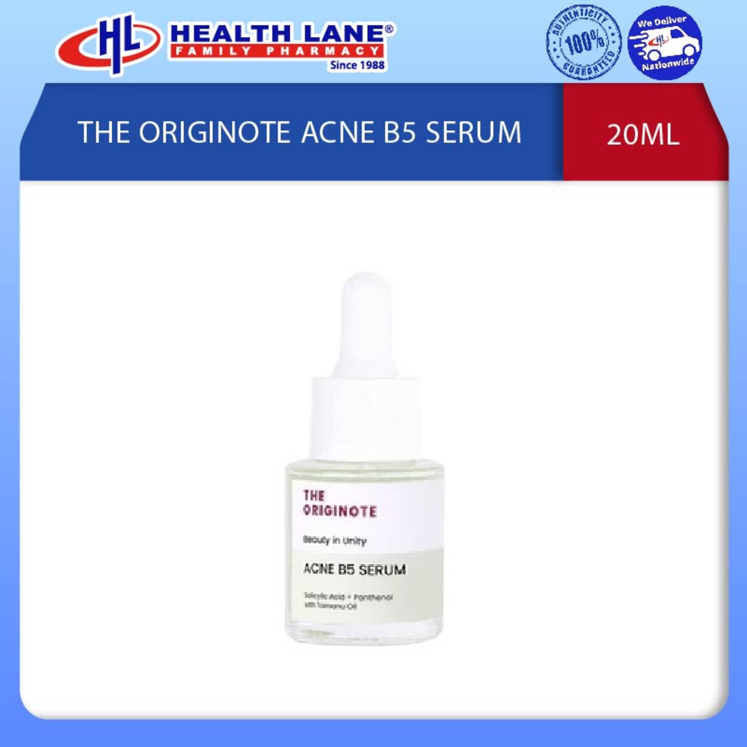 THE ORIGINOTE ACNE B5 SERUM 20ML