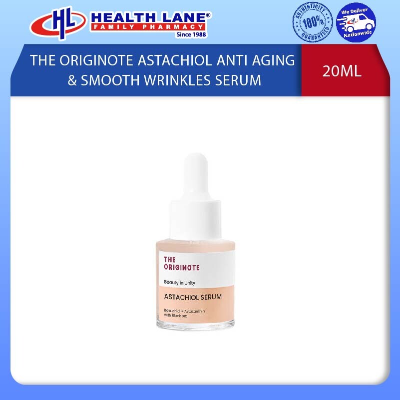 THE ORIGINOTE ASTACHIOL ANTI AGING & SMOOTH WRINKLES SERUM 20ML