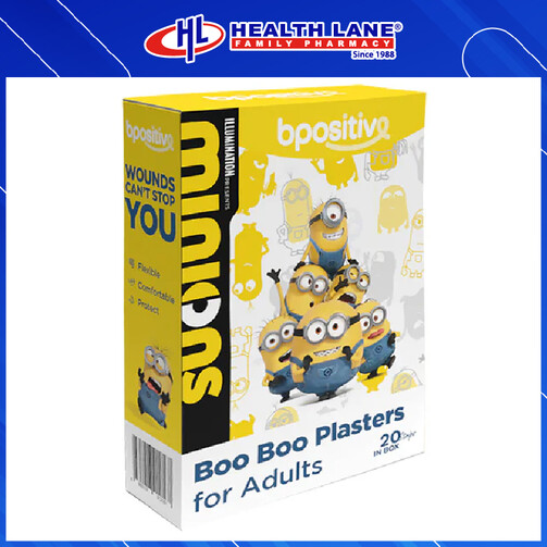 BPOSITIVE BOO BOO STRIPS FOR ADULTS (20'S)