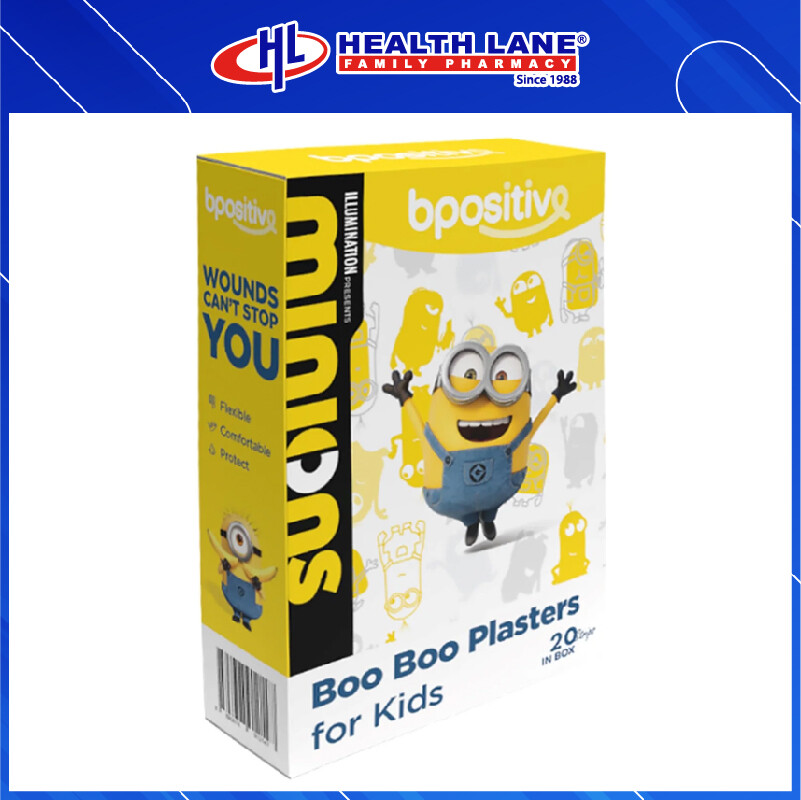 BPOSITIVE BOO BOO STRIPS FOR KIDS (20'S)