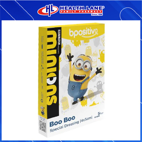 BPOSITIVE BOO BOO SPECIAL DRESSING 4 X 5CM (5'S)